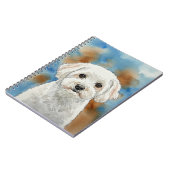Gentle Friend Poodle Notebook Notizblock (Linke Seite)