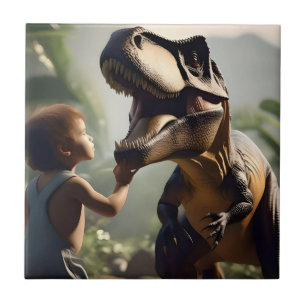 Gentle Giant: Der freundliche T-Rex, der einen Pat Fliese