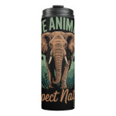 Gentle Giant: Elefantenarmut Thermosbecher (Vorderseite)