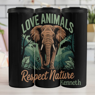 Gentle Giant: Elefantenarmut Thermosbecher