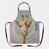 Gentle Giant: Pastel Giraffe Schürze (Vorderseite)