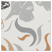 Gentle Giant rein / keine Hintergrundfarbe Stoff (Nahaufnahme)