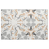 Gentle Giant rein / keine Hintergrundfarbe Stoff (Fat Quarter (45,7 x 55,9 cm))