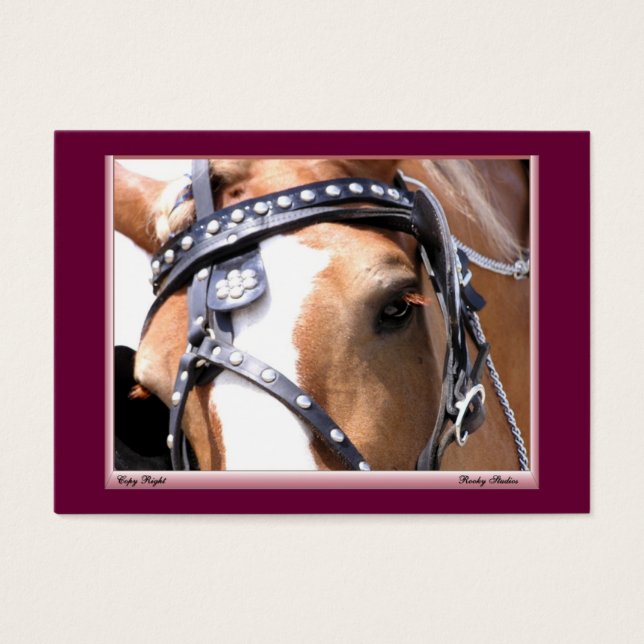 Gentle Giant Visitenkarte, anpassbar 1 (Vorderseite)