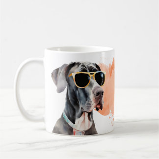 Gentle Giant Watercolor Great Dane Tasse