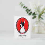 Gentle Giants Business Cards Visitenkarte (Stehend Vorderseite)