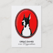 Gentle Giants Business Cards Visitenkarte (Vorderseite)