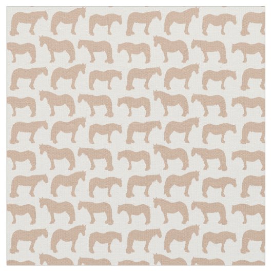 Gentle Giants Fabric (anpassbare Pferdefarbe) Stoff (Nahaufnahme)