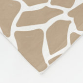 Gentle Giraffe Blanket für Babys, Kinder und Erwac Fleecedecke (Ecke)