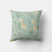 Gentle Giraffe Dreams Baby Kissen (Rückseite)