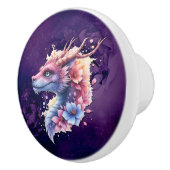 Gentle Guardian Dragon.  Keramikknauf (Rechts)