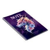 Gentle Guardian Dragon.  Notizblock (Rechte Seite)