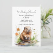 Gentle Guardian of the Meadow Einladung (Stehend Vorderseite)