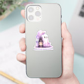 Gentle Halloween Spirits Aufkleber (Telefon)