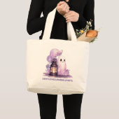 Gentle Halloween Spirits Jumbo Stoffbeutel (Vorderseite (Produkt))