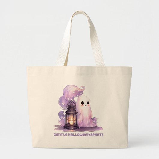 Gentle Halloween Spirits Jumbo Stoffbeutel (Vorne)