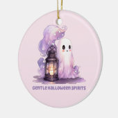 Gentle Halloween Spirits Keramik Ornament (Links)