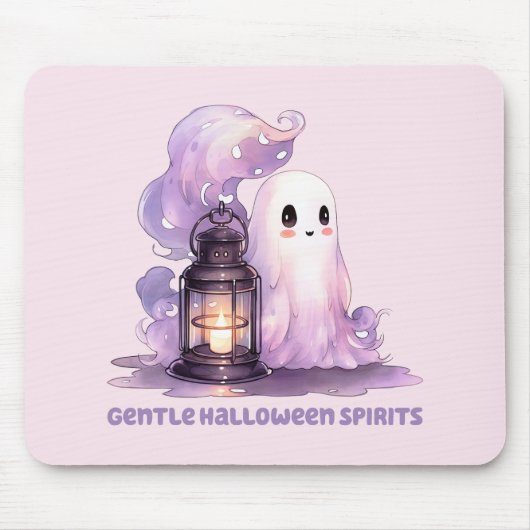 Gentle Halloween Spirits Mousepad (Vorne)
