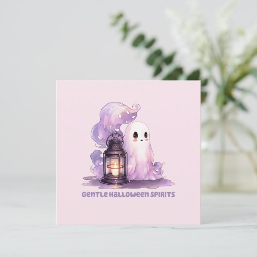 Gentle Halloween Spirits - Pastel Ghost (Stehend Vorderseite)