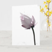 Gentle Karte (Gelbe Blume)