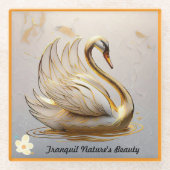 "Gentle Lapping Waters" Glasuntersetzer (Vorderseite)