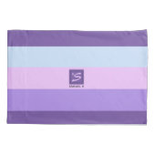 Gentle Lavender Dreams Color Palette Kissenbezug (Rückseite)