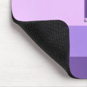 Gentle Lavender Dreams Color Palette Mousepad (Ecke)