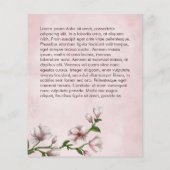 Gentle Magnolia Blume Branch Flyer (Hinten)
