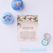 Gentle Magnolia Blume Branch Flyer (Einzeln)