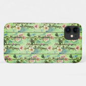 Gentle Mallow floral Case-Mate iPhone Hülle (Rückseite (Horizontal))