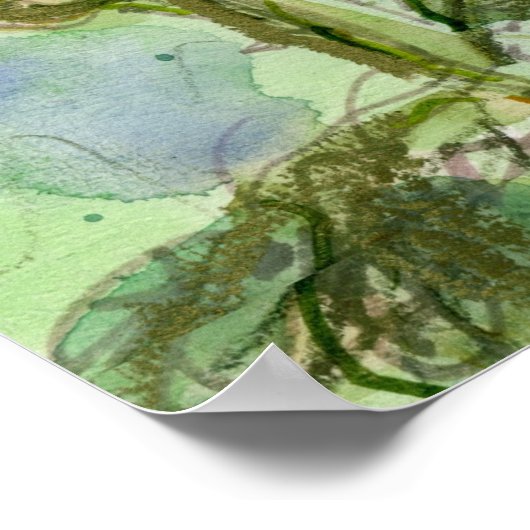 Gentle Mallow Poster (Ecke)