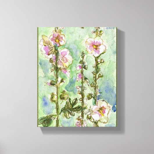 Gentle Mallow small Leinwanddruck (Vorderseite)