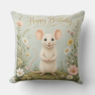 Gentle Maus Garten Geburtstag Kissen