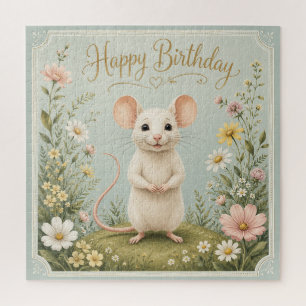 Gentle Maus Garten Geburtstag Puzzle
