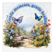 Gentle Moments, Gentle Healing - Butterfly Garden