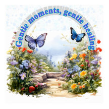 Gentle Moments, Gentle Healing - Butterfly Garden