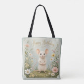Gentle Mouse Garden Geburtstag Tasche (Rückseite)