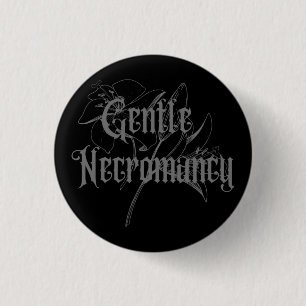 Gentle Necromancy - unser Goth Band Name Button
