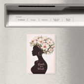 Gentle, Not Weak Inspirational Magnet (In Situ (Geschirrspüler))