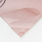 Gentle Oaster Joy with Floral Motif Fleecedecke (Ecke)