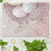 Gentle Oaster Joy with Floral Motif Geschirrtuch (Gefaltet)