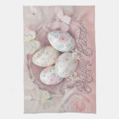 Gentle Oaster Joy with Floral Motif Geschirrtuch (Vertikal)