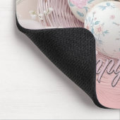 Gentle Oaster Joy with Floral Motif Mousepad (Ecke)