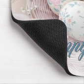 Gentle Oaster Joy with Floral Motif Mousepad (Ecke)