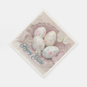 Gentle Oaster Joy with Floral Motif Serviette (Ecke)