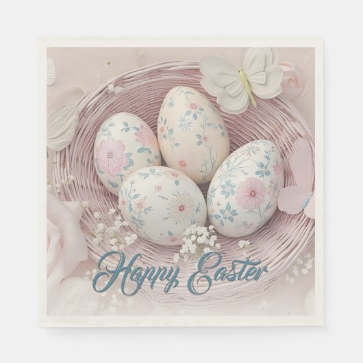 Gentle Oaster Joy with Floral Motif Serviette (Vorderseite)
