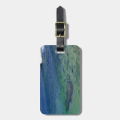 Gentle Ocean Waves Gepäckanhänger (Vorderseite vertikal)