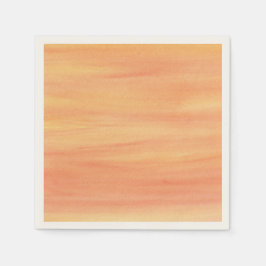 Gentle Orange Yellow Blended Paper Napkins Serviette