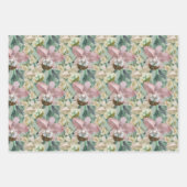 Gentle Orchid Garden Geschenkpapier Set (Vorderseite)