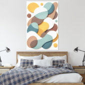 Gentle Overlap Leinwanddruck (Insitu (Schlafzimmer))